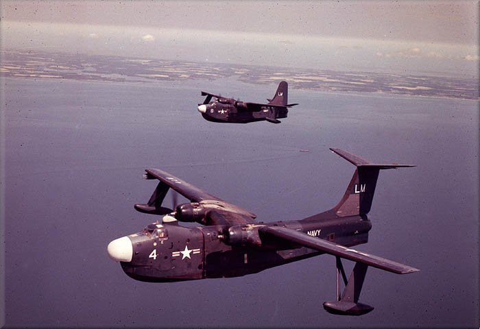 VP-44 P5M2 & P5M1 over Chesapeak Bay